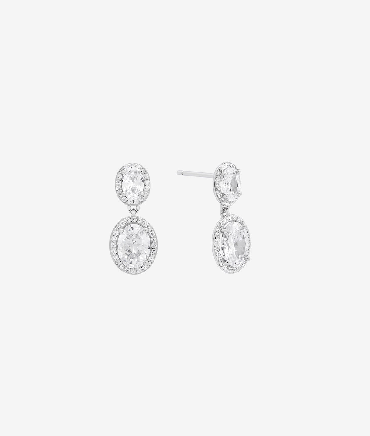 Avery Oval Drop Earring