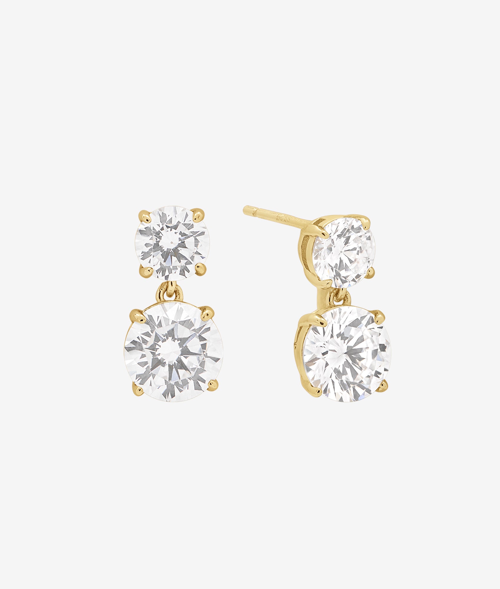Cz Drop Earring