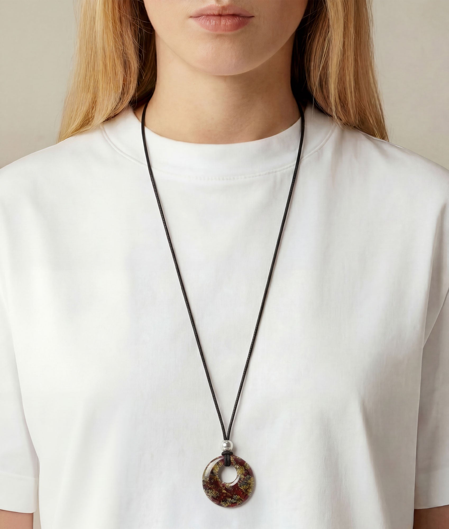 Clementine Pendant Necklace Long