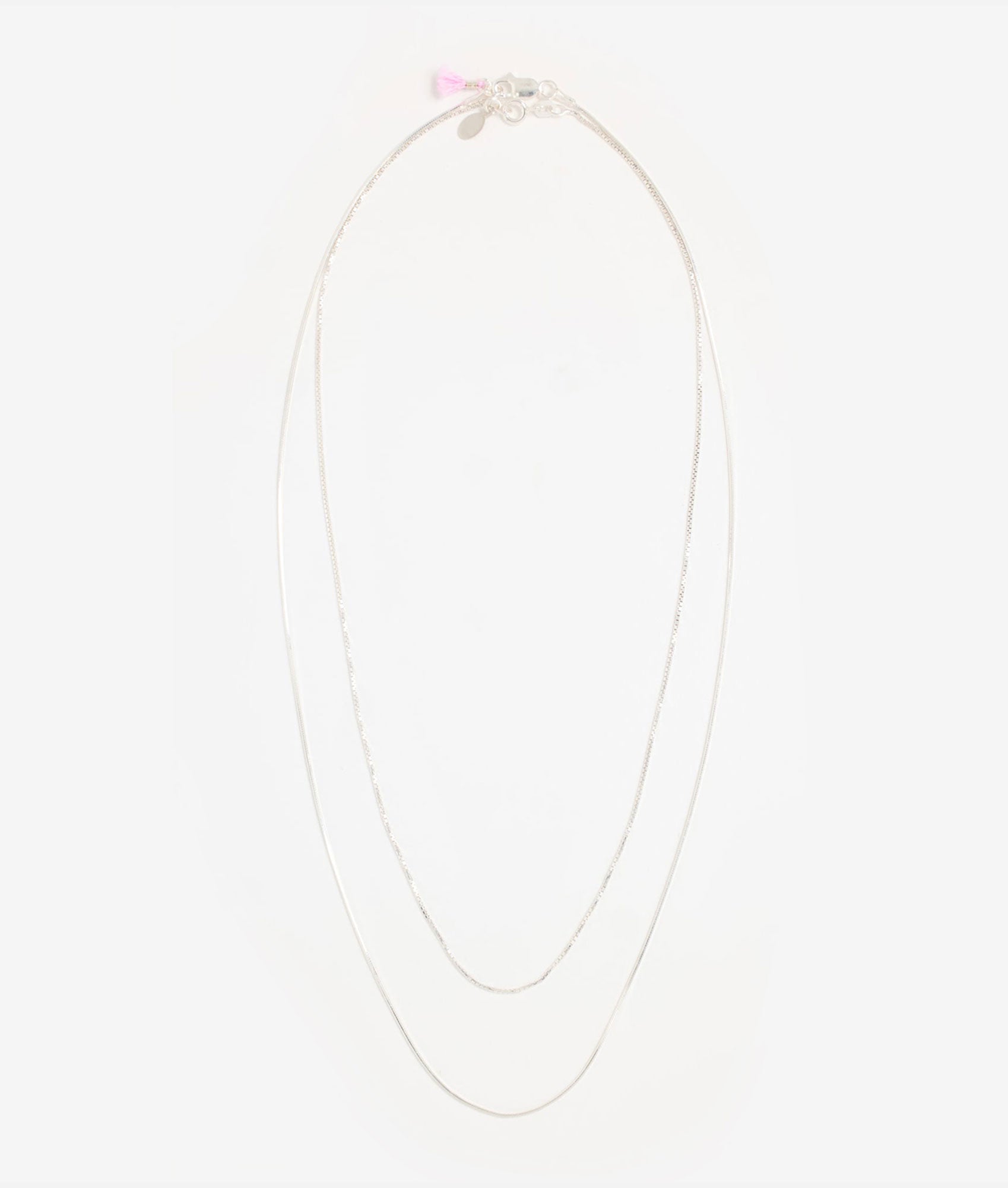 Silver Line Necklace