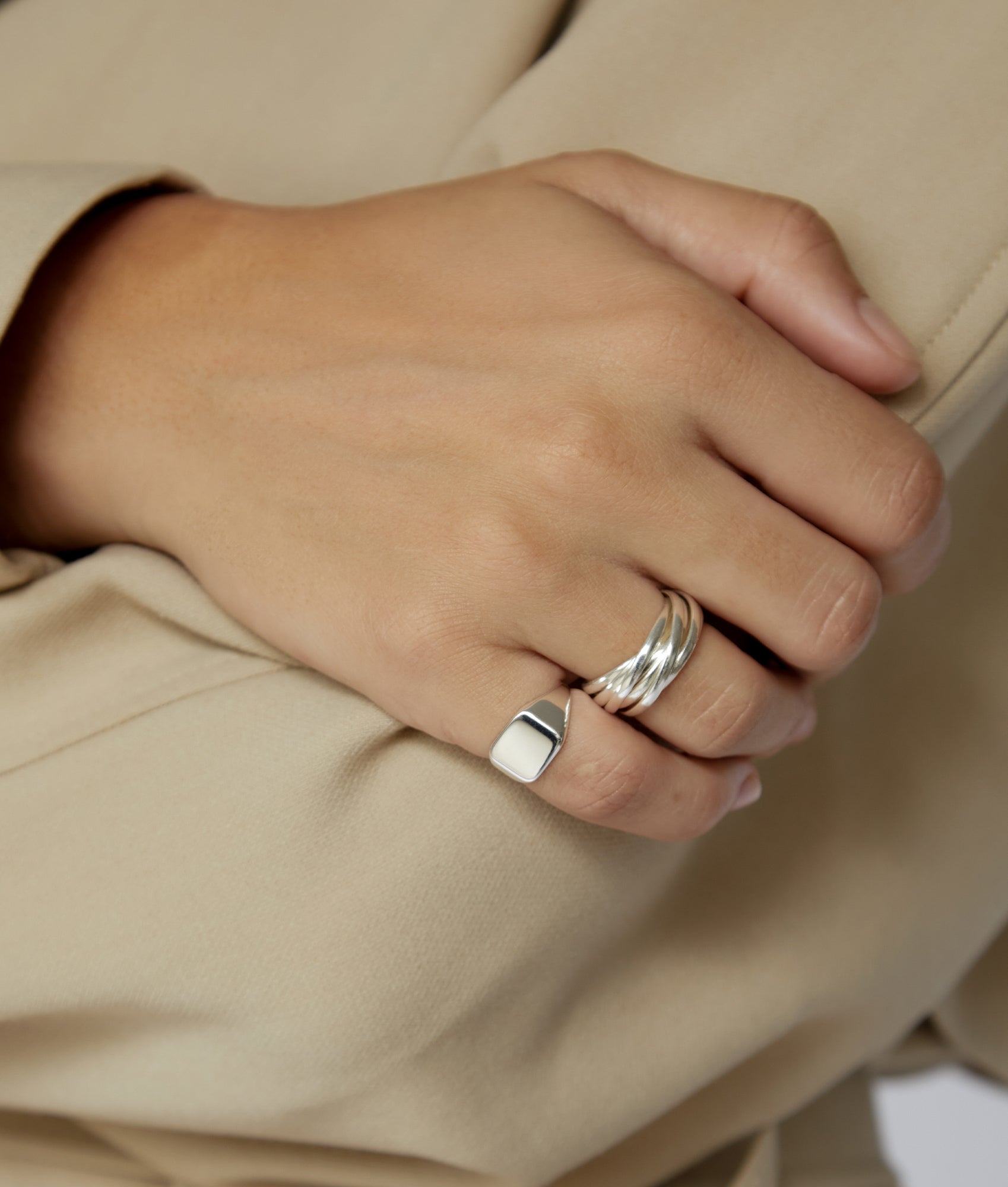 Super Vera Ring | SHASHI Silver Ring