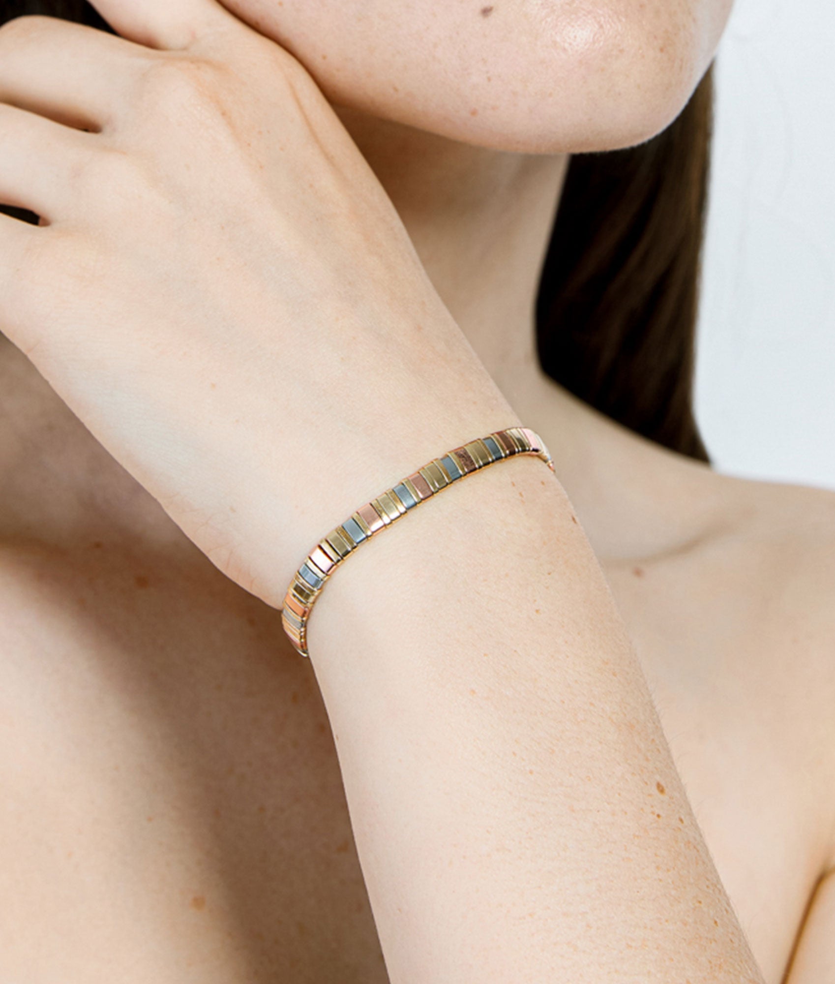 Tilu Clasp Bracelet, TriColor