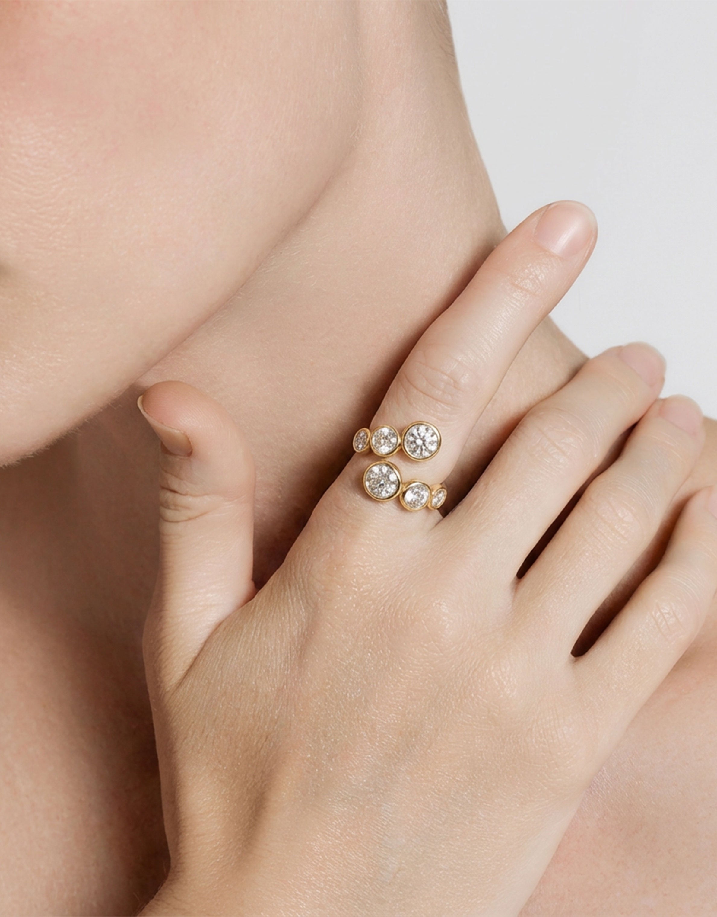 Voluta Adjustable Ring
