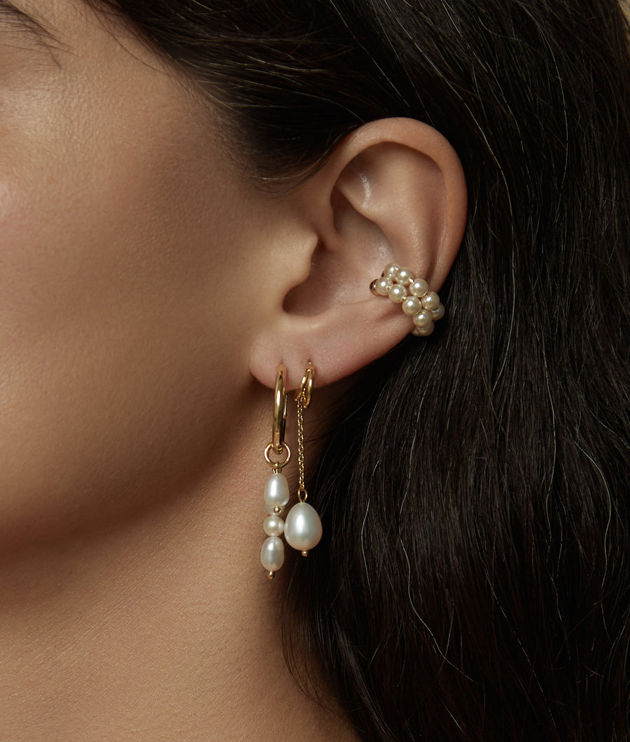 Zoe pearl earrings