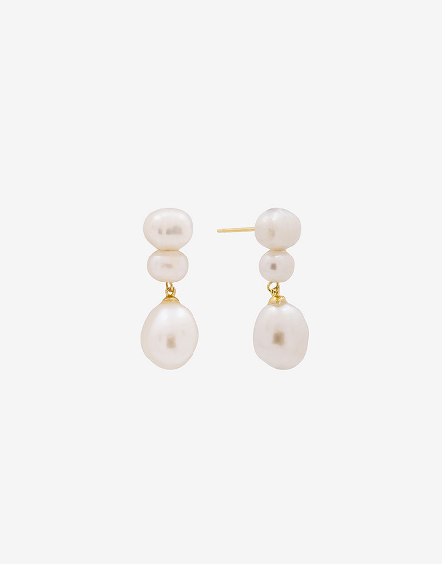 Bina Pearl Drop Earring