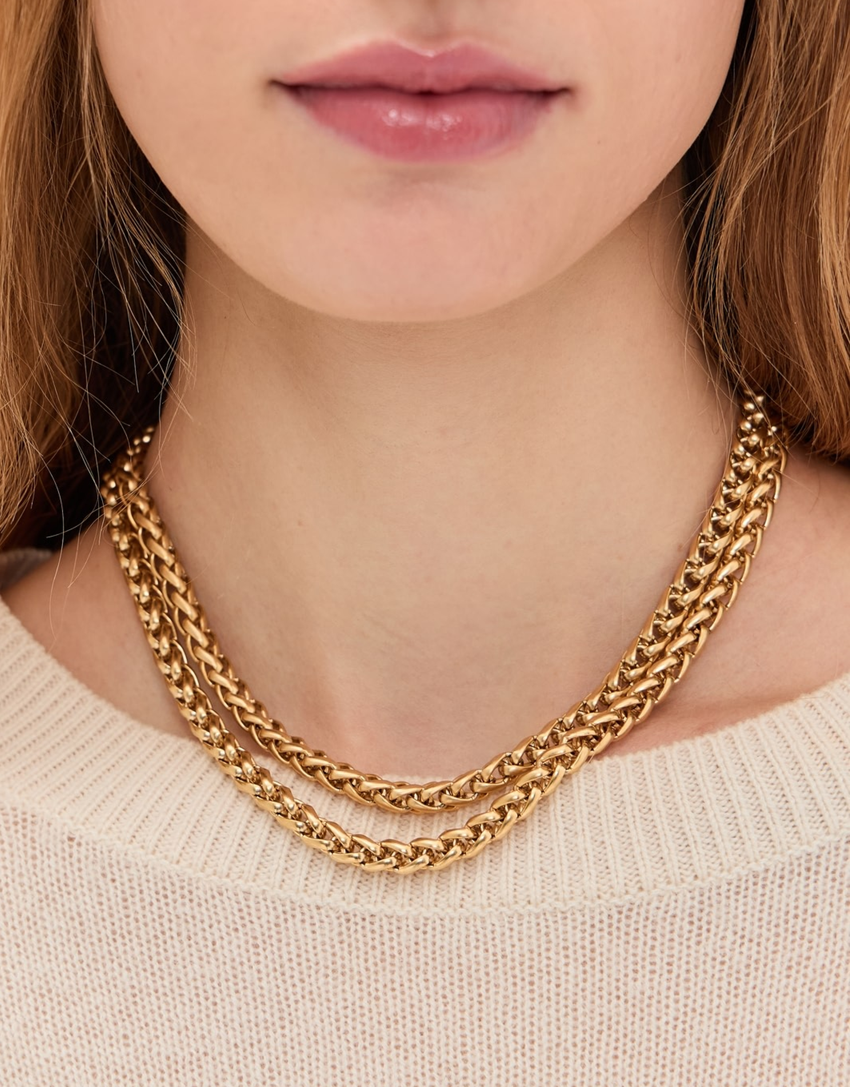 Double Olympia Necklace