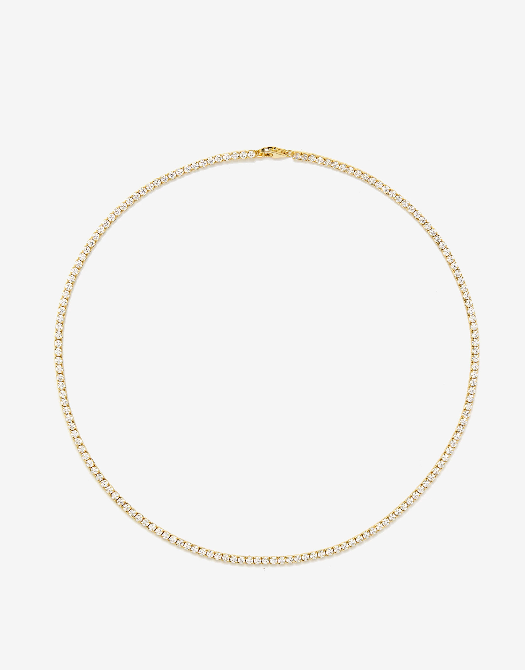 Everyday Diamond Tennis Necklace