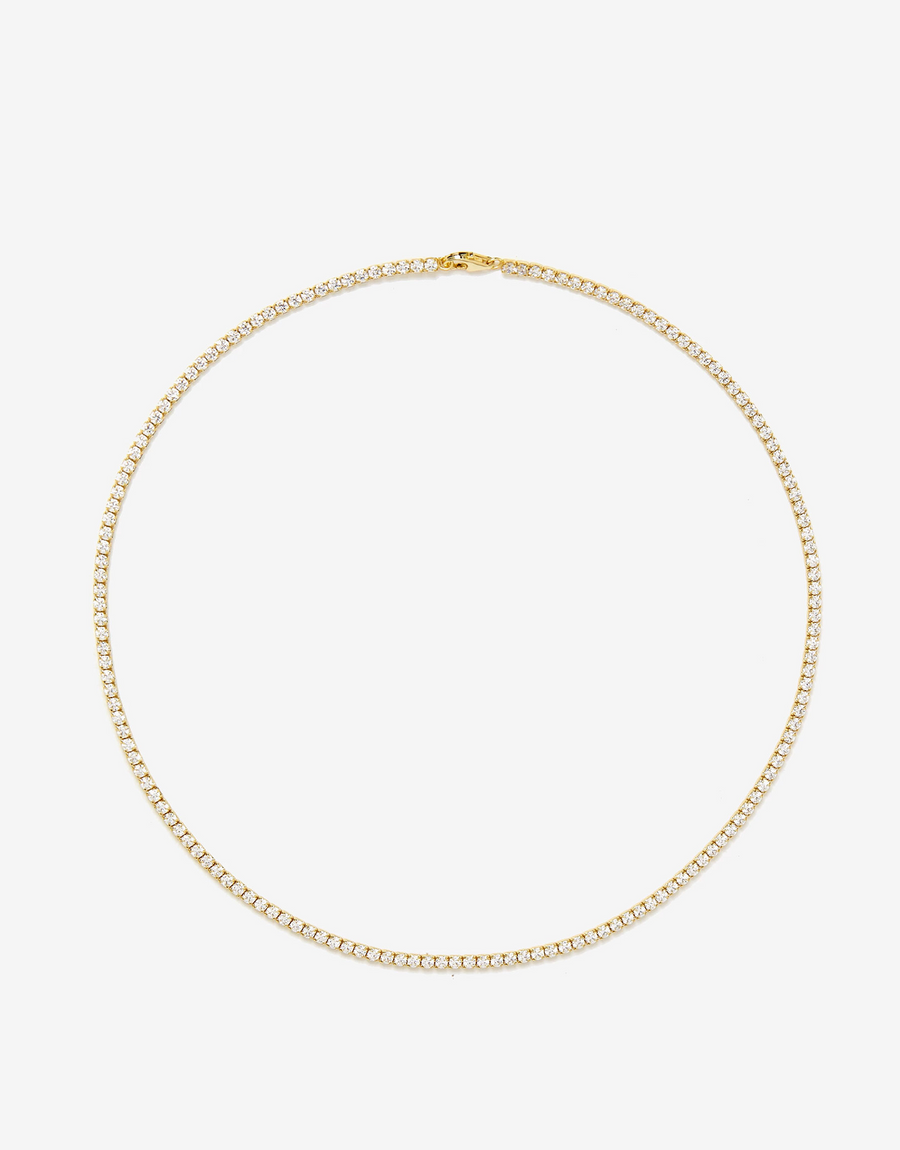Everyday Diamond Tennis Necklace