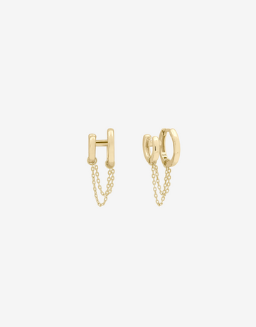 Double Katerina Chain Earring