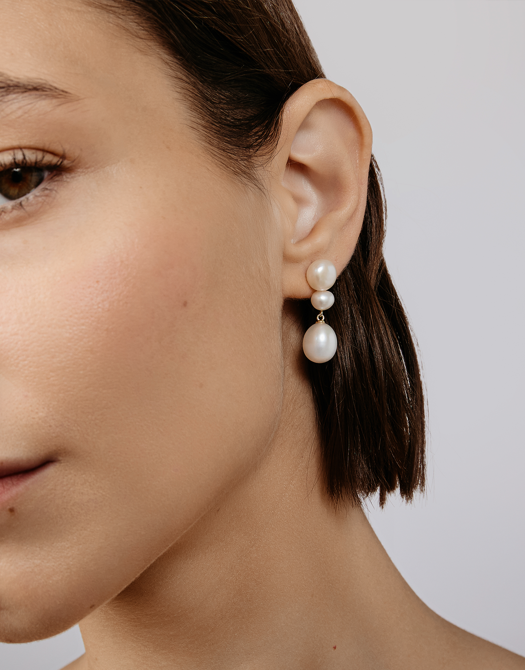 Bina Pearl Drop Earring
