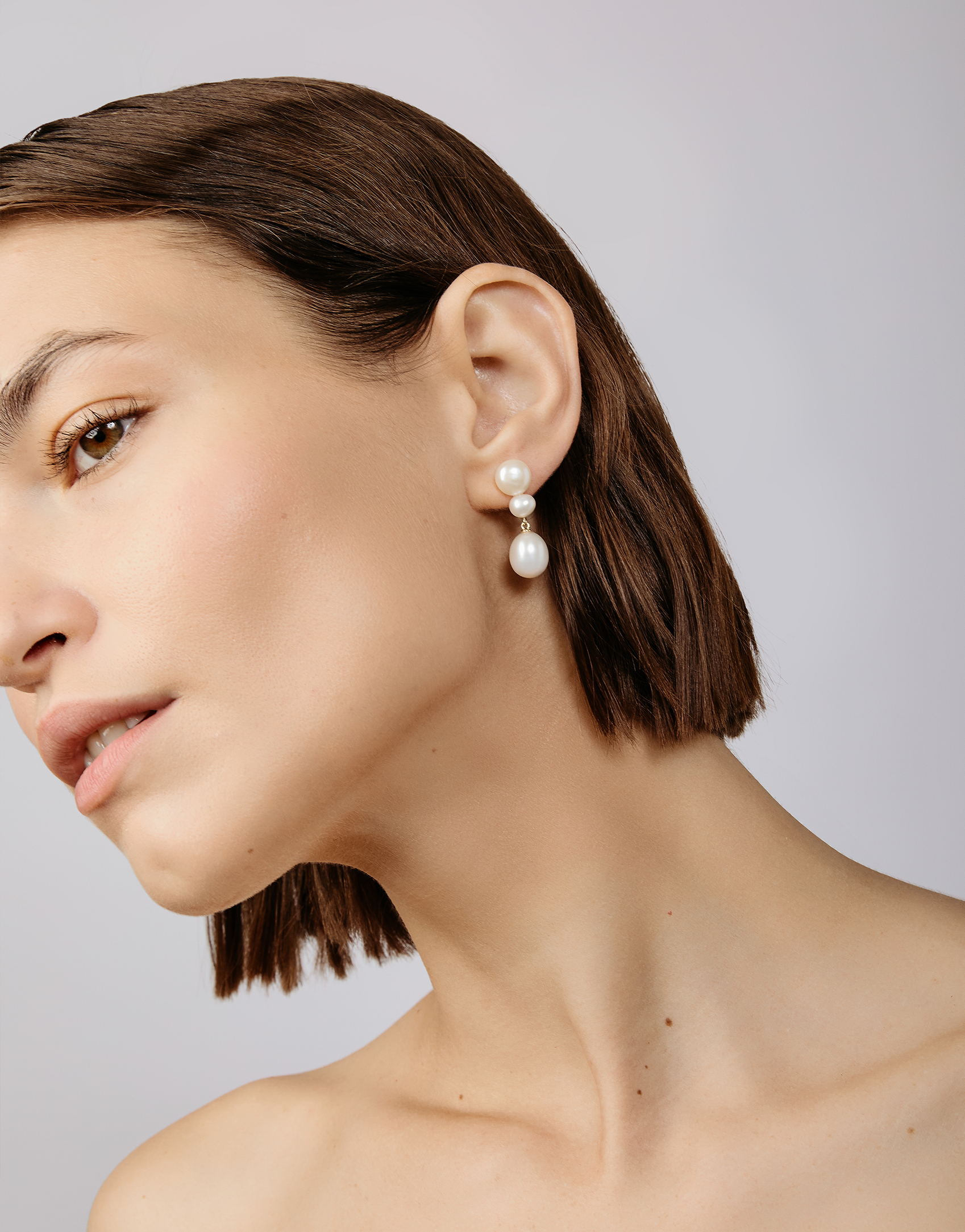 Bina Pearl Drop Earring