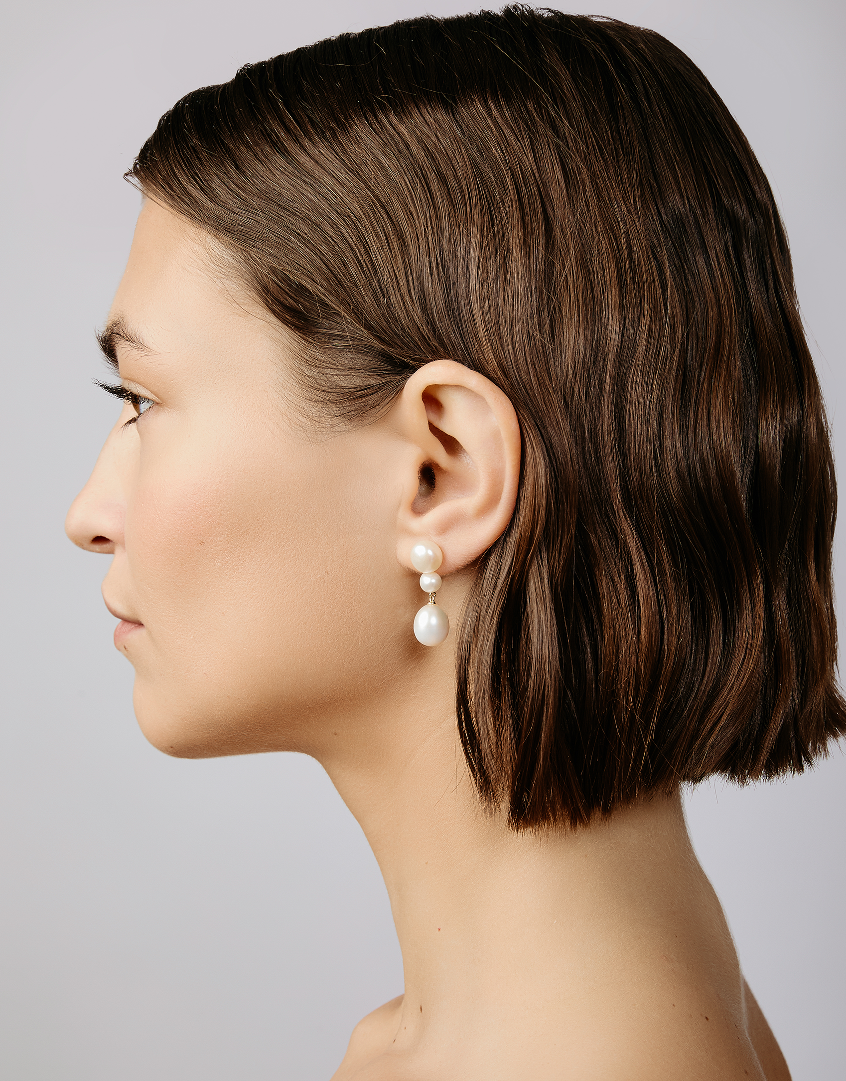 Bina Pearl Drop Earring