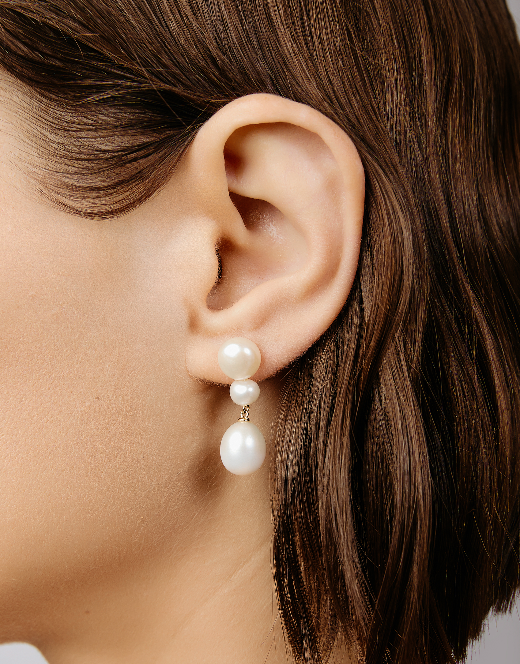 Bina Pearl Drop Earring