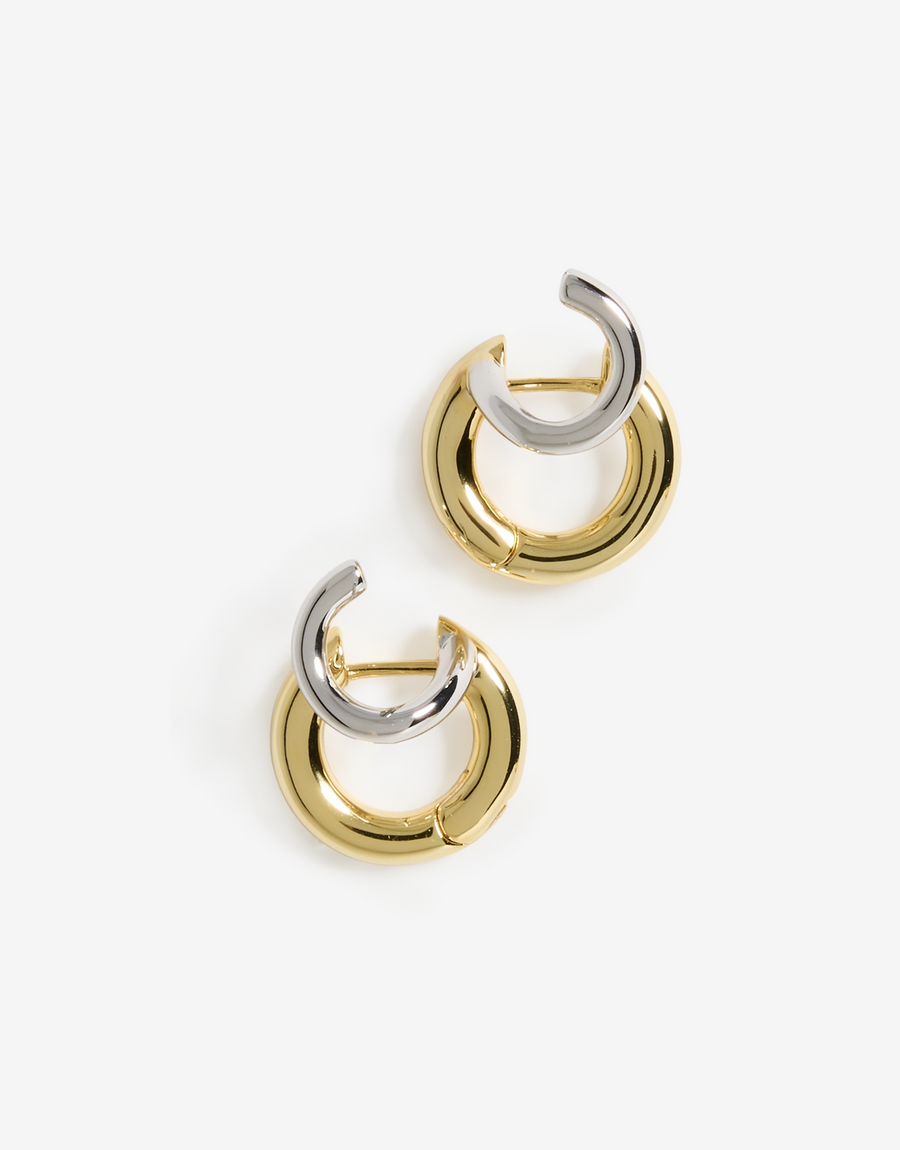 Super Katerina Two Tone Hoop