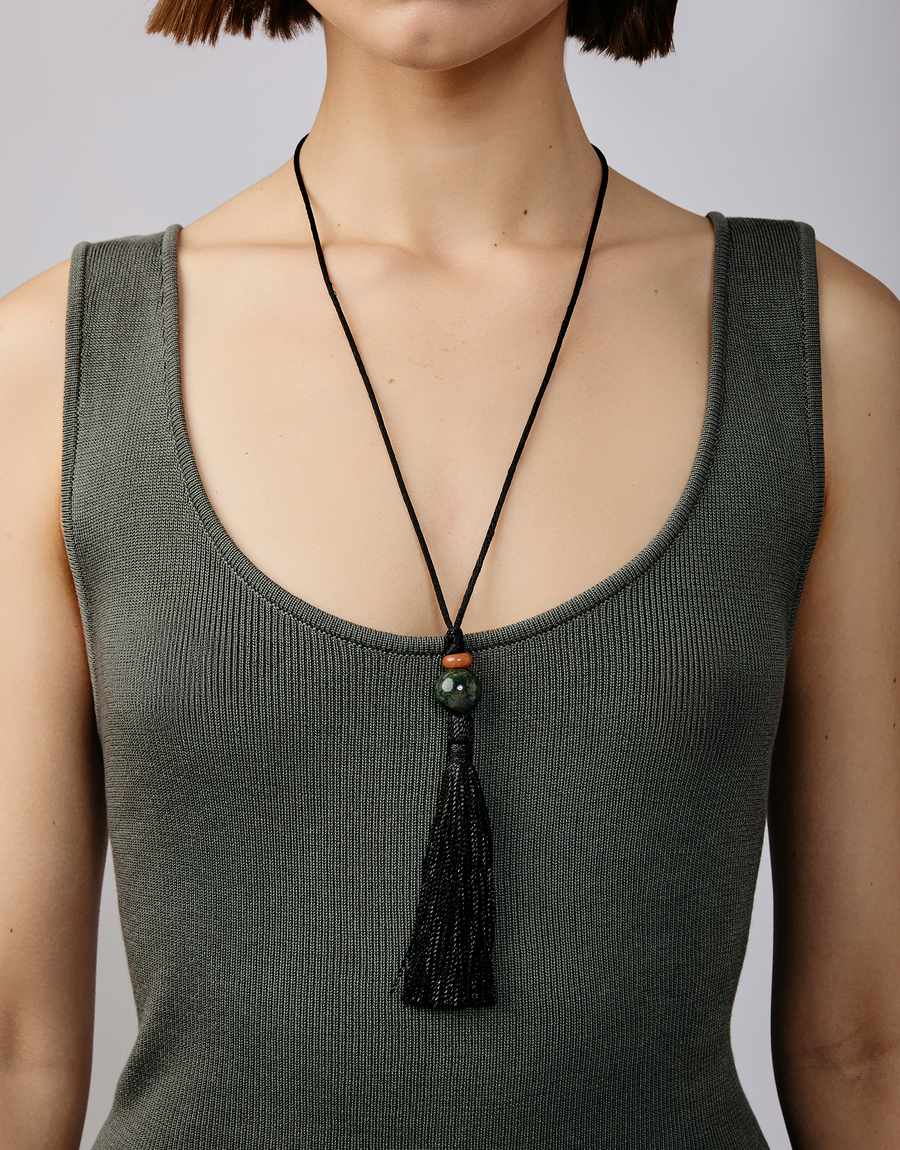 Maxine Tassel Necklace