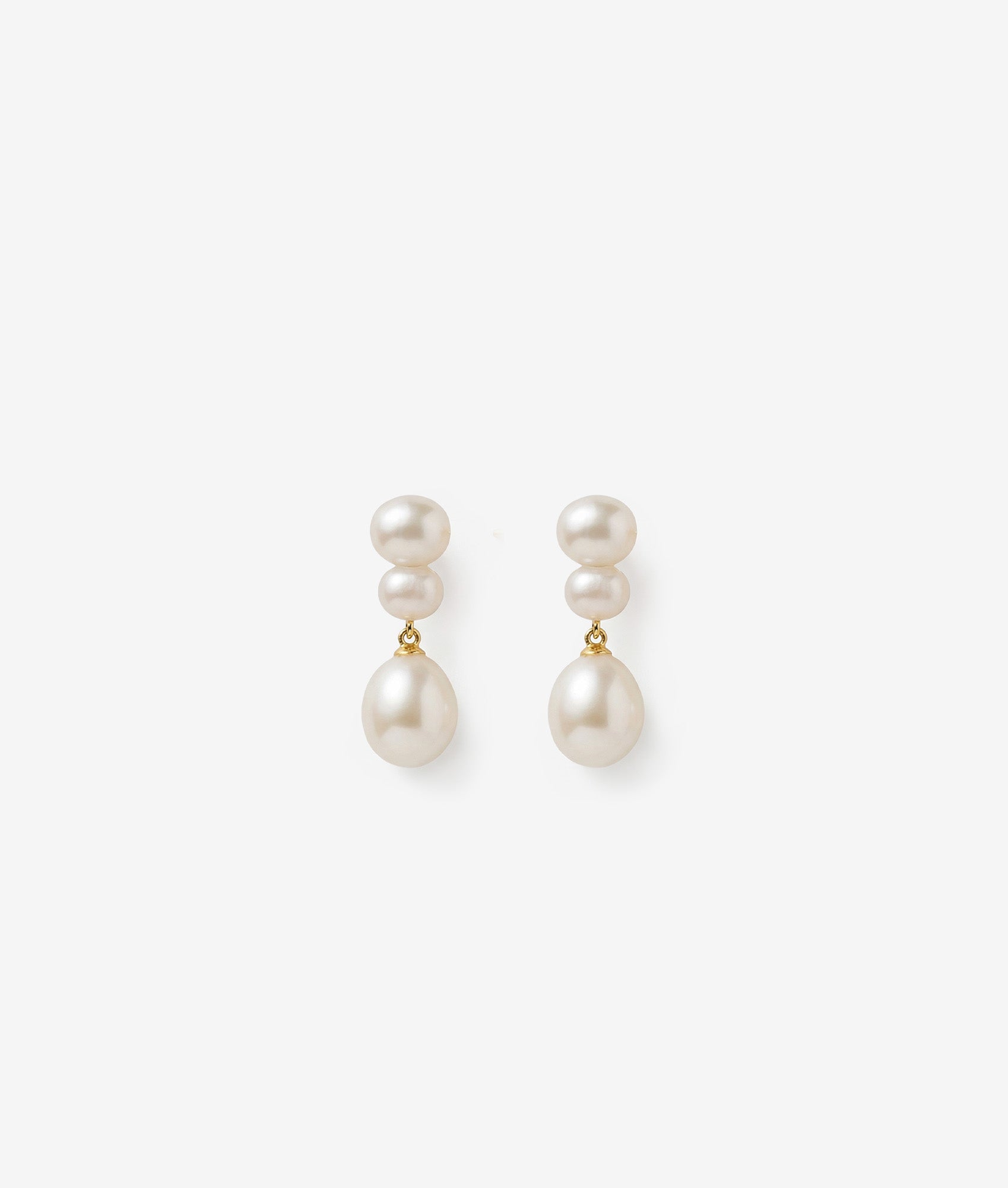 The Atelier Pearl Stack Earring