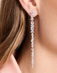 Kalista Pave Earring | SHASHI Silver Earrings