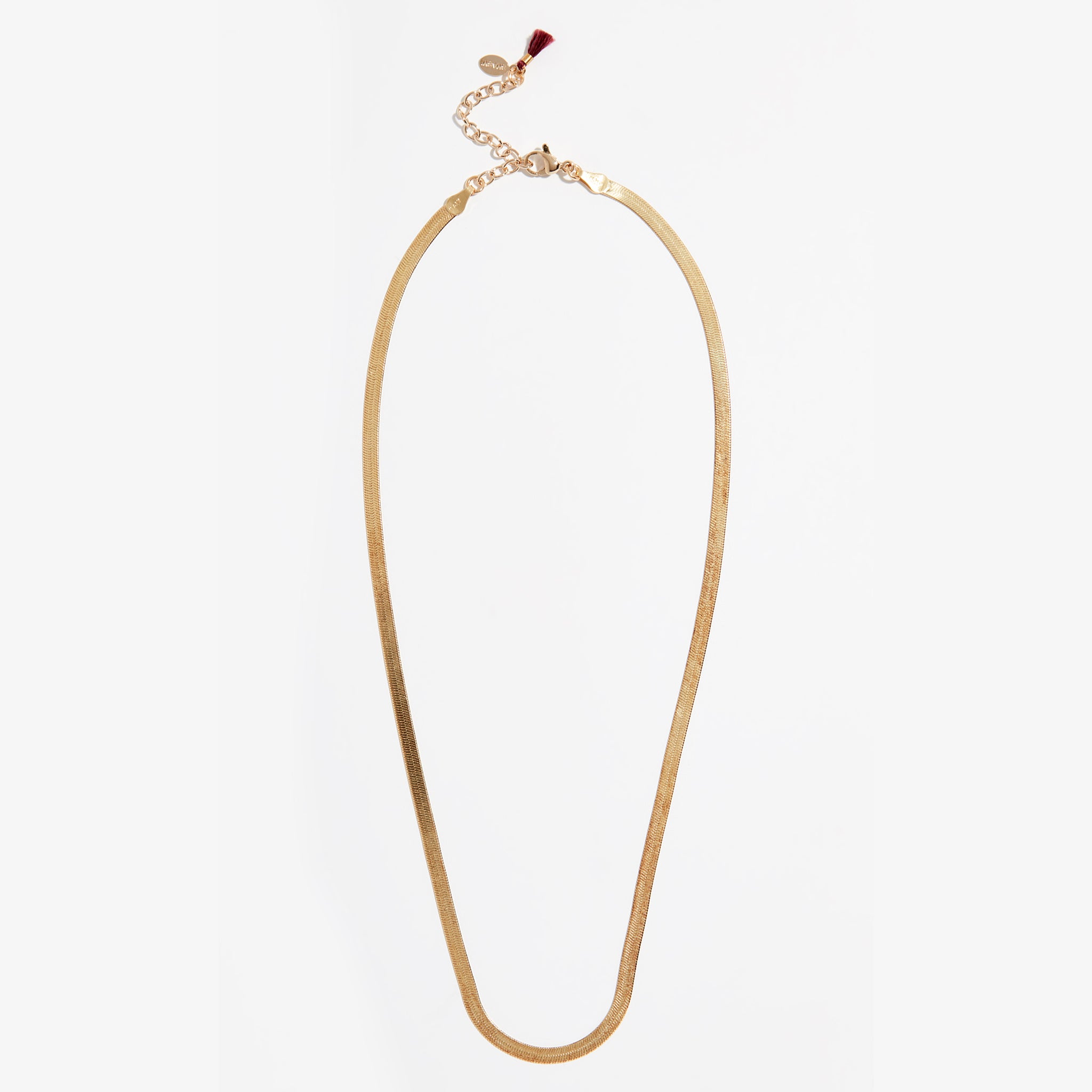 Lady Herringbone Chain Necklace, Shashi – SHOP SHASHI