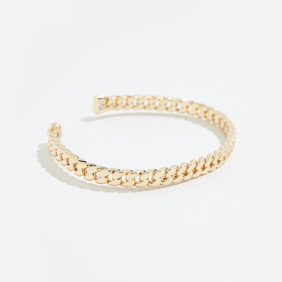 Maui Cuff Chain Bracelet Adjustable, SHASHI – SHOP SHASHI