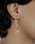 Lilith Earring | SHASHI gold drop earring