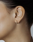 Olivia Earrings | SHASHI Huggie Earrings