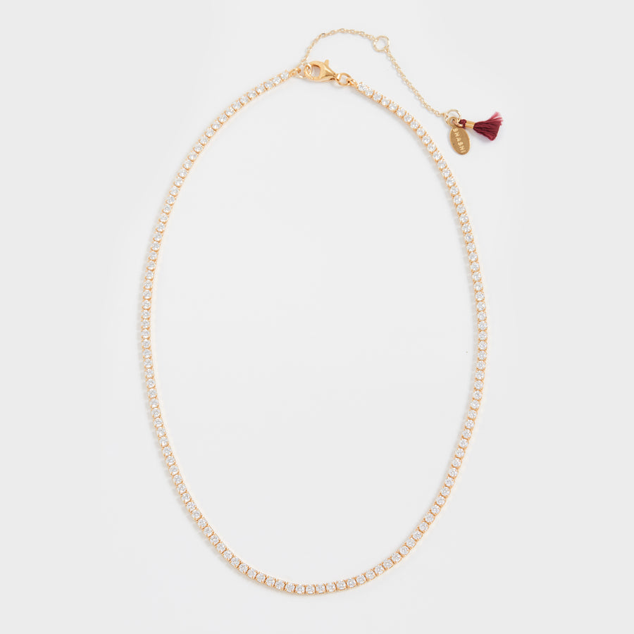 Tennis Diamond Necklace Necklaces