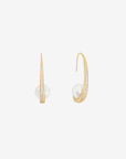 Michelle Earring Pave Pearl Drop SHASHI