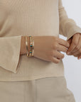 Tilu Bracelet, Fortnox | SHASHI gold beaded bracelet