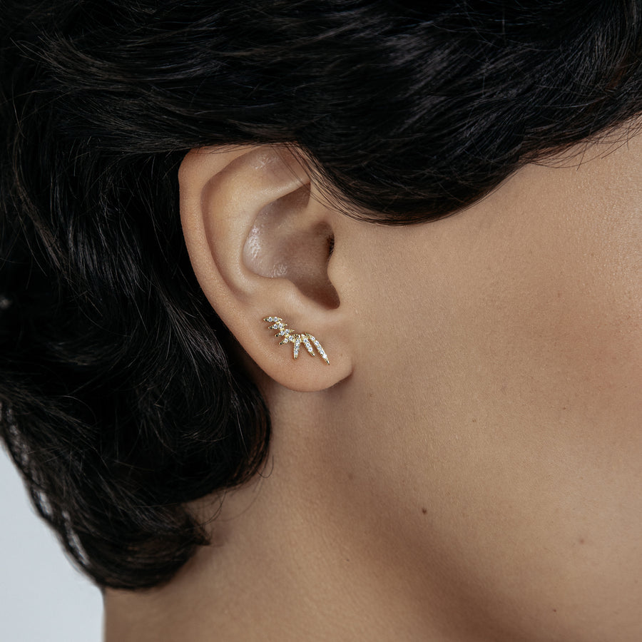 14ct Vermeil on Sterling Silver Ear Climber