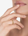 Ring Set Diamond Shashi Vermeil Gold Filled ring