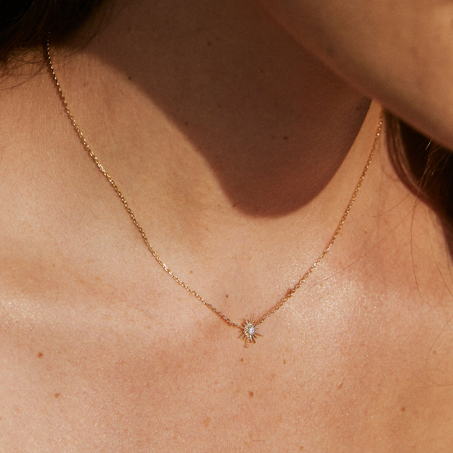 Celestina Necklace Necklaces Shashi star and diamond necklace