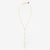 Emily Diamond Lariat Necklace