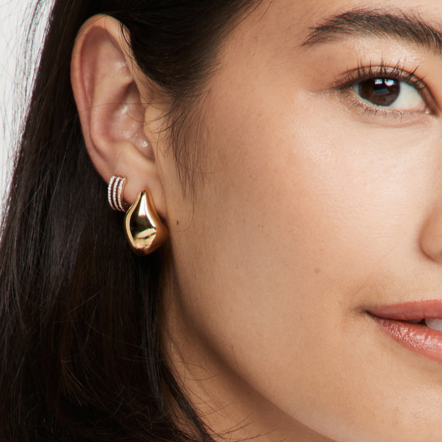 SHASHI Gold Earrings | The Odyssey