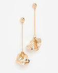 Petunia Earring, Gold | SHASHI Flower Earring