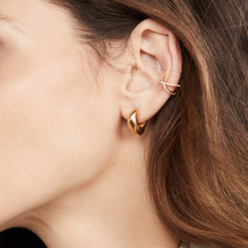 Stacey Pave Ear Cuff